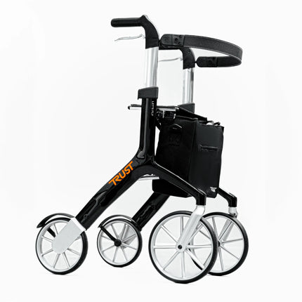 Let's Fly Lightweight Mobility Rollator Wheelie Walker - Trust Care