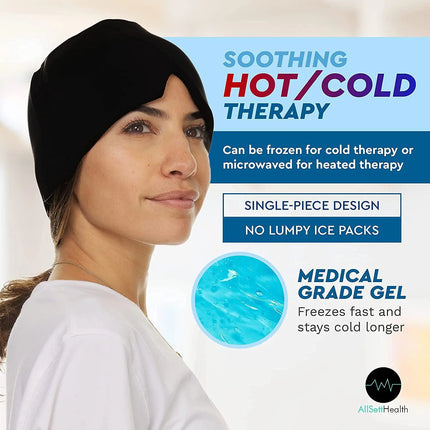 Cold Gel Headache Relief Hat