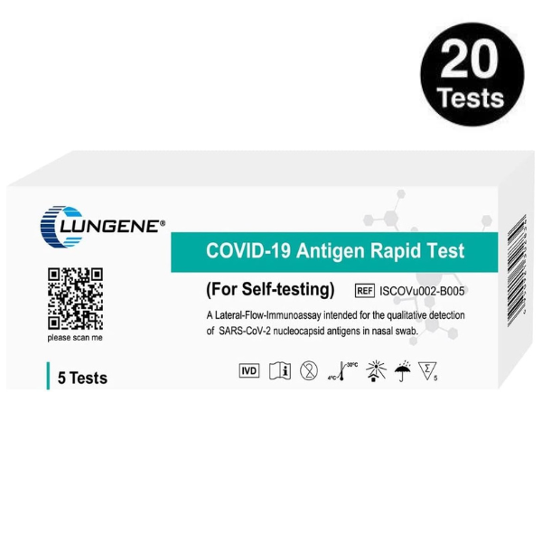 Clungene Very High Sensitivity Rapid Antigen Nasal Test Apr 2026 – 20 Pack