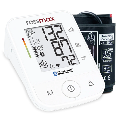 Rossmax X3 Blood Pressure Monitor Deluxe - Bluetooth