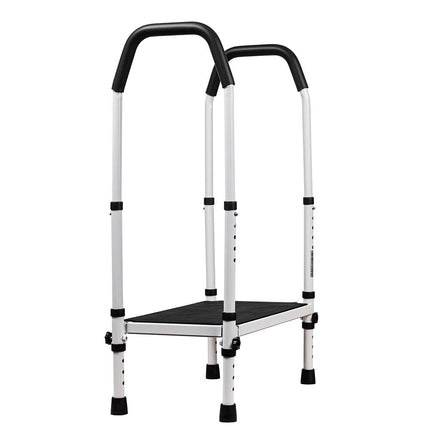 Step Up Stool with Handrails for Safety and Stability