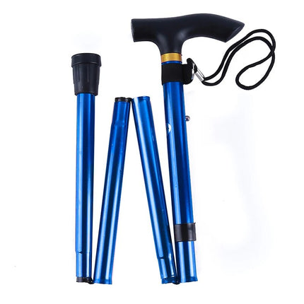 Easy To Collapse Walking Cane Stick - 5 Colours