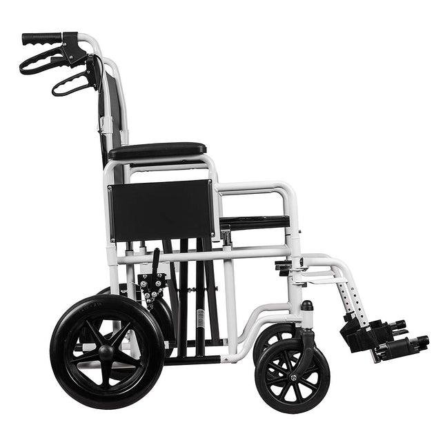 55HD Heavy Duty 180KG Attendant Wheelchair Bariatric