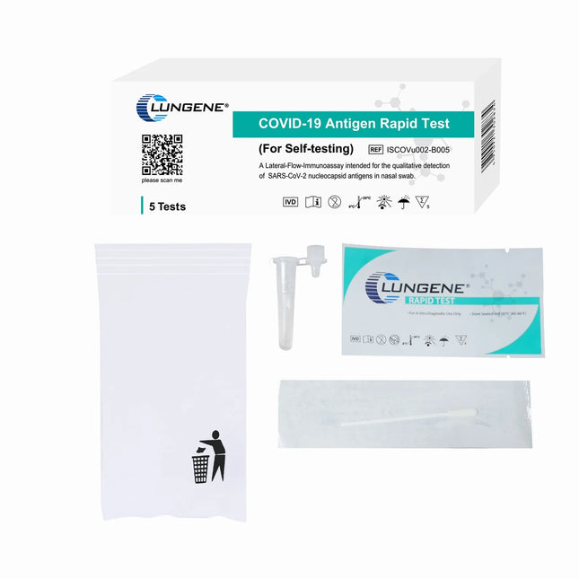 Clungene Very High Sensitivity Rapid Antigen Nasal Test Apr 2026 – 20 Pack