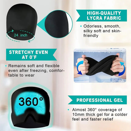 Cold Gel Headache Relief Hat