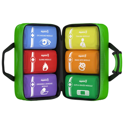 Modular First Aid Kit 4 Series Softpack Emergency - 6 Modules