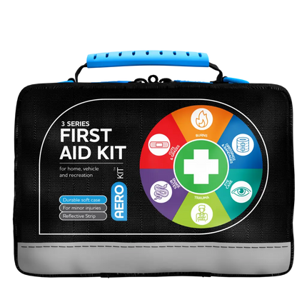 Home and Vehicle First Aid Kit 3 Series Softpack Emergency Kit