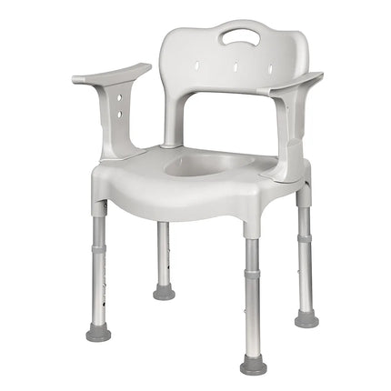 3 in 1 Commode Chair, Shower Chair & Over Toilet Frame