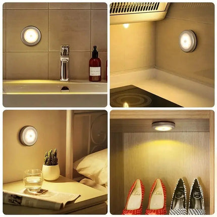 Sensor Night Light Round LED Warm White