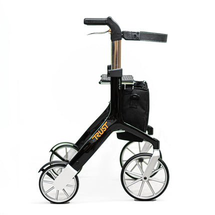 Let's Fly Lightweight Mobility Rollator Wheelie Walker - Trust Care