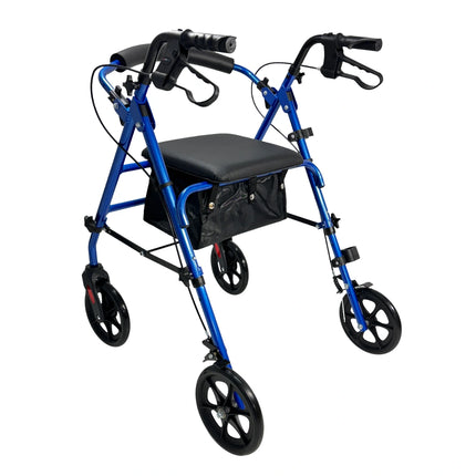 Redgum Adjustable Height Lightweight Seat Walker - 8" Wheels