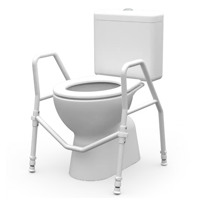 Dual Grab Folding Toilet Surround Frame