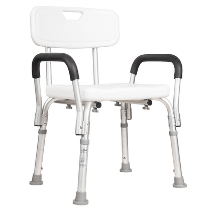 Shower Chair, Aluminium Rust Free, Adjustable Height