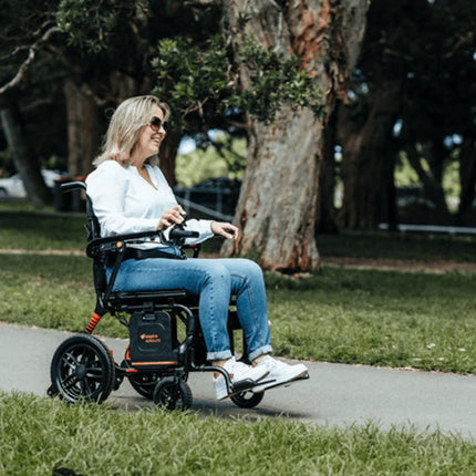 Aspire Aerolite Carbon Fibre Lightweight Electric Wheelchair