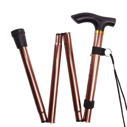 Easy To Collapse Walking Cane Stick - 5 Colours