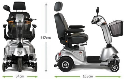 Quingo Plus Ergonomic 5-Wheeled Mobility Scooter