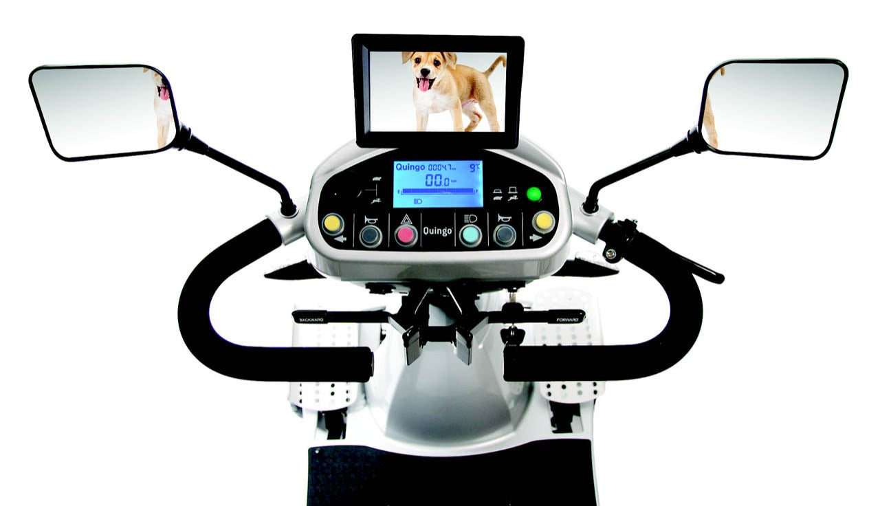 Quingo Plus Ergonomic 5-Wheeled Mobility Scooter