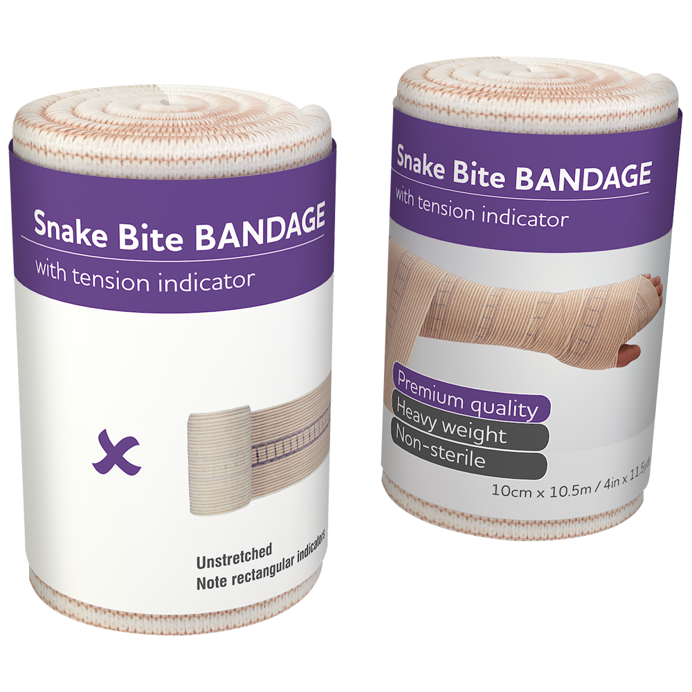 Snake Bite Bandage with Indicator 10cm x 4.5m